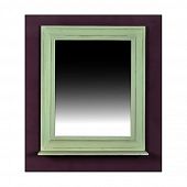 Spiegel in Weiss mit Holzrahmen 68 x 79 cm SIT-Bild-3
