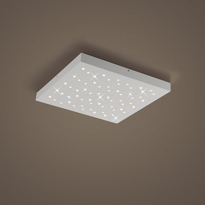 LED-Deckenlampe in quadratischer Form