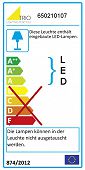 LED-Einbauleuchte in quadratischer Form-Bild-3