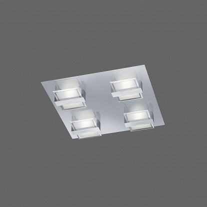 Zürich LED-Deckenlampe chrom/ALU LED