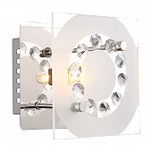 LED Wandlampe mit Kristallen verziert-Bild-2