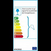 Tischlampe in Messing poliert mit weissem Schirm 51 cm-Bild-2