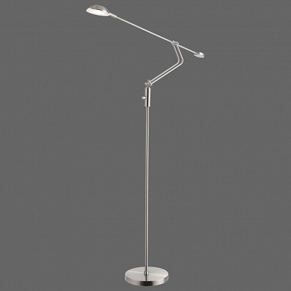 LED-Stehlampe, Nickel