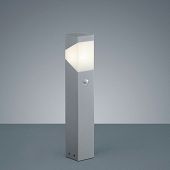 Stehlampe LED Wegelampe Bewegungsmelder klein grau-Bild-1