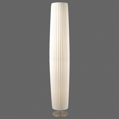 Schlanke Stehlampe mit Textilschirm Höhe mit 160 cm für Leuchtmittel Fassungen E27 austauschbar 