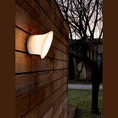 LUCE PLAN ECRAN IN&OUT LED-Wandlampe weiss-Bild-1