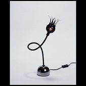 Serien.Lighting POPPY Tischlampe schwarz/violett-Bild-1