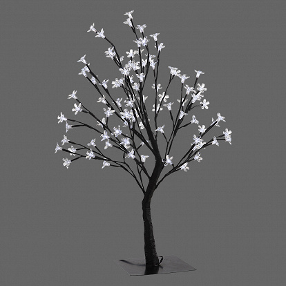 Blühender Baum mit LEDs