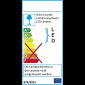 LED Deckenlampe in Edelstahl für draussen outdoor-Bild-2