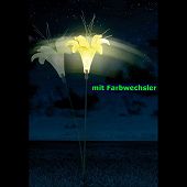 LED Aussenleuchte Solar Blüte mit Farbwechsler-Bild-1