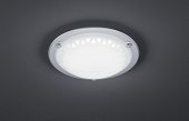 KLASSISCHE DECKENLAMPE ORNAMENT SILBER