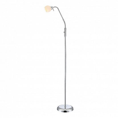 LED Stehlampe mit flexiblem Leuchtarm