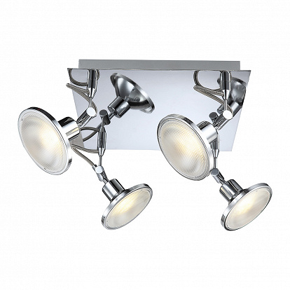 quadratische Deckenleuchte mit LED