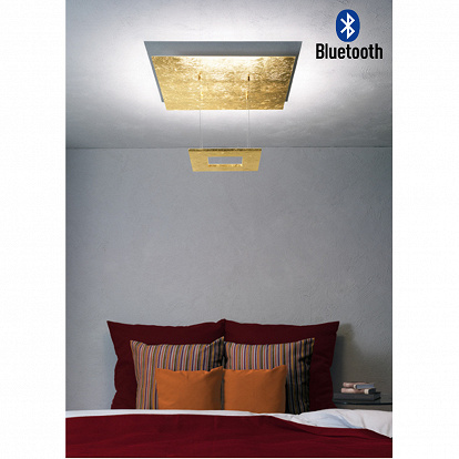Escale Zen 8 LED per Smartphone bedienbar Echtgold Lampe