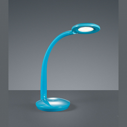 LED Tischleuchte mit Touchfunktion in blau