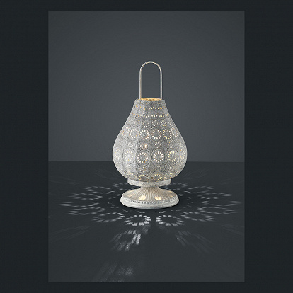 Retro Tischlampe im orientalischen Stil