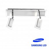 Samsung 2er LED-Strahler Alu gebürstet
