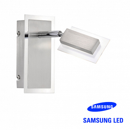 Samsung 1er LED-Strahler Alu gebürstet