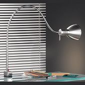 Schreibtisch Klemmleuchte mit langem Leuchtenarm für E27 austauschbare auch dimmbare LED Lampen 