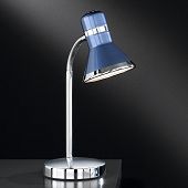 Bewegliche Büro- Tischlampe, blau-Bild-1