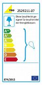 Wandleuchte, Nickel matt 80 cm-Bild-2