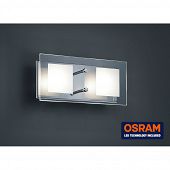 OSRAM Wandleuchte 2er LED glas/chrom-Bild-1