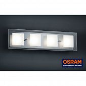 OSRAM LED Wandleuchte 4er glas/chrom-Bild-1