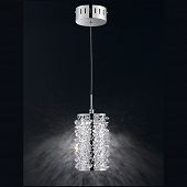 Exquisite LED Pendelleuchte in Chrom-Bild-1