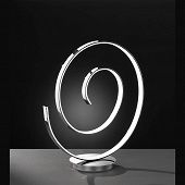 Spiralförmige LED Tischleuchte mit Schalter-Bild-1