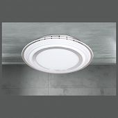LED Deckenlampe in runder Form mit Glas-Bild-1