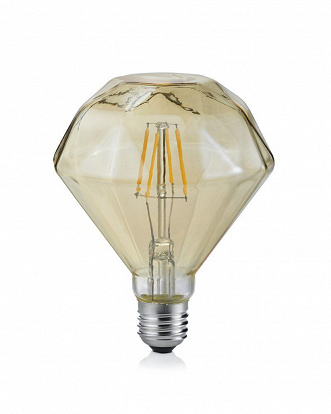 LED leucht-Diamant Filament Lampe mit E27 Schraubfassung