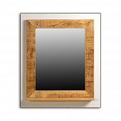 Rustikaler Spiegel mit Ablage B 67 cm-Bild-4