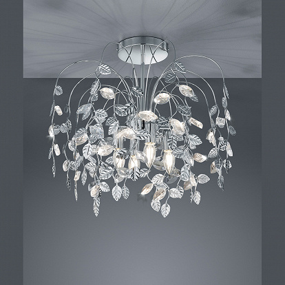 Günstige Deckenleuchte in floralem Design für LED Lampen