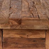 Telefontisch aus hochwertigem Holz B 90 cm-Bild-2