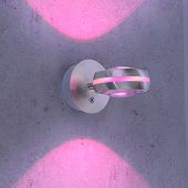 RGBW-Wandlampe aus Metall