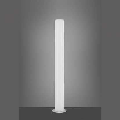 RGB-Standleuchte in Weiss matt für dimmbares LED Licht als tolle Bodenlampe stylisch 