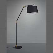 Lieblingslampe in schwarz mit rundem Leuchtenschirm