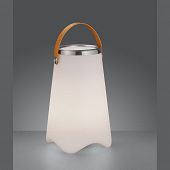 Weißes Licht Garten Tischlampe mit bluetooth Lautsprecher plus Weinkühler in einem