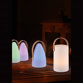 Ambiente Licht Dekoration Tischlampe Gartenfest bunte Lichter rund 13 cm Durchmesser