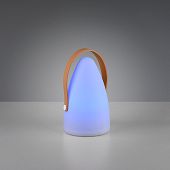 Blaues Licht Zuckerhut Dekolampe mit Farbenspiel LED-RGB in rund