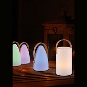 Ambiente Licht Zuckerhut Dekolampe mit Farbenspiel LED-RGB in rund