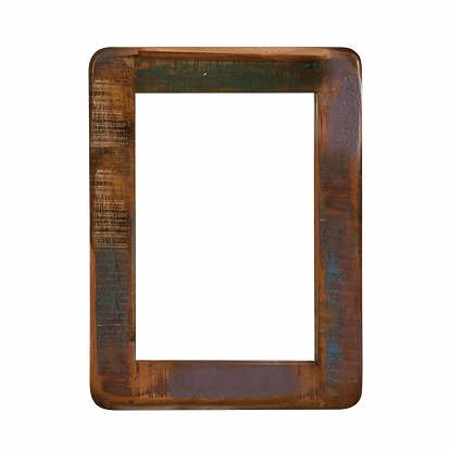 Spiegel mit Rahmen aus massivem Holz für Garderoben oder im Esszimmer 