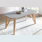 Moderner Esstisch aus Holz mit 160 cm langer Tischplatte