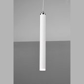Weisse LED-Pendelleuchte  in der Höhe anpassbar mit Switch Dimmer