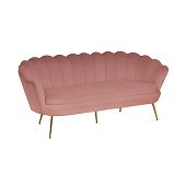 3-sitzer Couch im Muschel Form Design und gutem Sitzkomfort Breite 180 cm