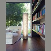 Wohnzimmer Stehleuchte oder Bürolampe mit Led dimmbar Höhe 150 cm Belux onebyone